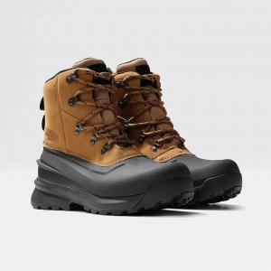 THE NORTH FACE Buty zimowe męskie Men’s Chilkat V Lace Wp utility brown/tnf black-40.5