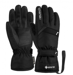 REUSCH Rękawice narciarskie dziecięce Flash GORE-TEX Junior black-white-5.5
