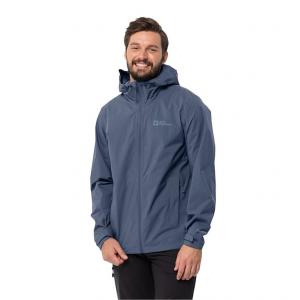 JACK WOLFSKIN Kurtka przeciwdeszczowa męska Elsberg 2.5L Jkt M evening sky-S