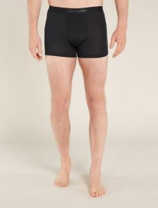 ICEBREAKER Bokserki męskie Men Merino 125 Cool-Lite Anatomica Boxers black-S