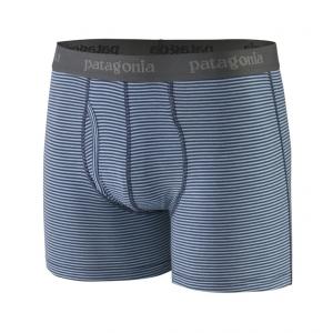 PATAGONIA Bokserki męskie M's Essential Boxer Briefs 3 in. fathom stripe: new navy-L