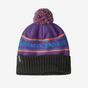 PATAGONIA Czapka Powder Town Beanie park stripe: purple