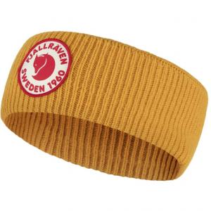 FJALLRAVEN Opaska 1960 Logo Headband mustard yellow