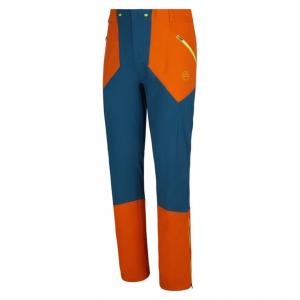 LA SPORTIVA Spodnie trekkingowe męskie MONUMENT PANT M Storm Blue/Hawaiian Sun-L