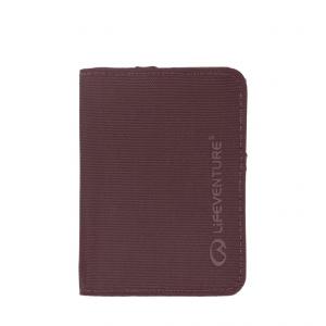 LIFEVENTURE Portfel RFID Card Wallet Recycled plum