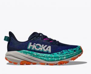 HOKA Buty biegowe damskie Speedgoat 6 varsity navy/meteor r.40 2/3