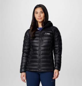 COLUMBIA Kurtka puchowa damska Arctic Crest Down Hooded Jacket black-L