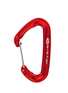 CLIMBING TECHNOLOGY Karabinek FLY WEIGHT EVO red