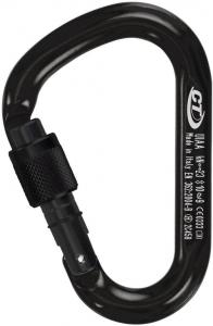 CLIMBING TECHNOLOGY Karabinek SNAPPY CF SG (Screw Gate)-Srebrny