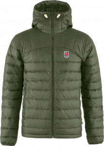 FJALLRAVEN Kurtka męska EXPEDITION PACK DOWN HOODIE deep forest-S
