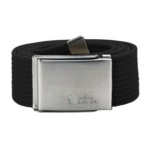 FJALLRAVEN Pasek CANVAS BELT black