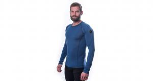 SENSOR Koszulka męska Merino Air Tee LS Men deep blue-L