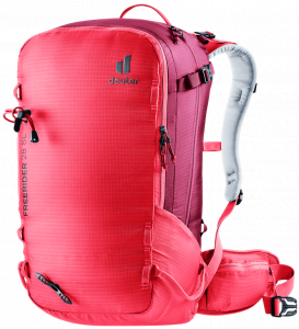 DEUTER Plecak narciarski damski Freerider 28 SL hibiscus-ruby