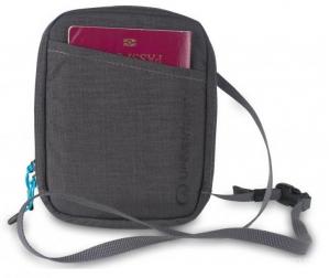 LIFEVENTURE Saszetka RFID TRAVEL NECK POUCH grey