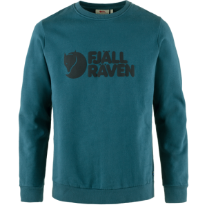 FJALLRAVEN Bluza męska Fjallraven Logo Sweater M Deep Sea-M