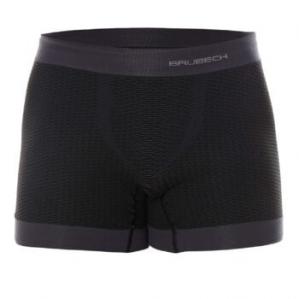 BRUBECK Bokserki Base Layer grafitowy-L