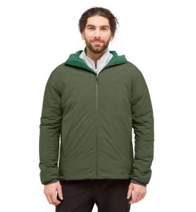 HAGLOFS Kurtka ocieplana męska Mimic Alert Hood Men seaweed green-L