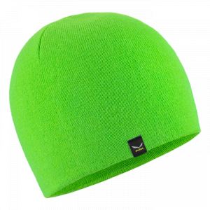 SALEWA Czapka merino SELLA SKI BEANIE pale frog