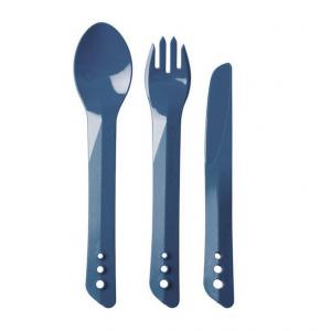 LIFEVENTURE Sztućce Ellipse Cutlery Set navy blue