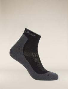 ICEBREAKER Skarpety męskie M Merino Hike+ Light Mini black/obsidian-L