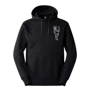 THE NORTH FACE Bluza męska M Outdoor Graphic Hoodie tnf black-L