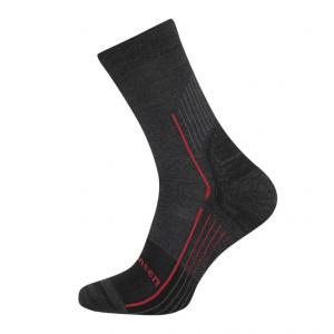 FJORD NANSEN Skarpety AXTER KEVLAR black/oaky red-M