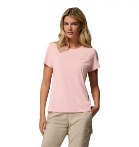 COLUMBIA Koszulka damska Zero Rules Light SS Crew pink sand-M