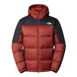 THE NORTH FACE Kurtka puchowa męska Men’s Diablo Down Hoodie brandy brown/tnf black-L