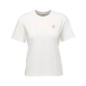 BLACK DIAMOND Koszulka damska W Heritage Badge SS Tee off white-L