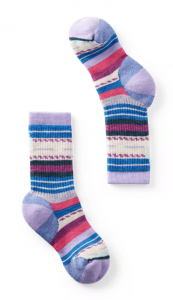 SMARTWOOL Skarpety dziecięce Kids' Hike Full Cushion Margarita Crew Socks ultra violet-M