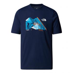 THE NORTH FACE Koszulka męska M Backpacking SS Tee Graphic summit navy-XL
