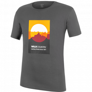 WILD COUNTRY Koszulka męska Heritage M T-Shirt onyx-M