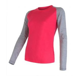 SENSOR Termoaktywna bluzka damska MERINO ACTIVE PT TEE LS-L-Niebieski