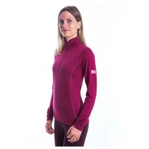 SENSOR Koszulka damska Merino Active Tee Ls Zip mag-L