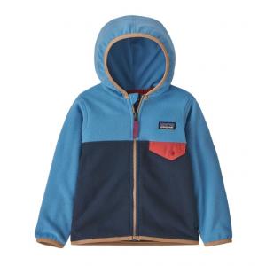 PATAGONIA Kurtka polarowa Baby Micro D Snap-T Jacket new navy w/blue bird-6M