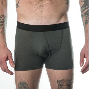 SENSOR Bokserki męskie Merino Air Men Boxers olive green-L