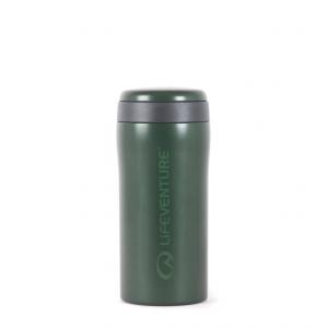 LIFEVENTURE Kubek termiczny Thermal Mug metallic green