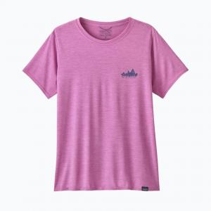 PATAGONIA Koszulka damska W's Cap Cool Daily Graphic Shirt 73 Skyline: Brisk Purple X-Dye-S
