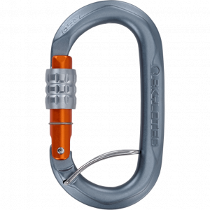 CLIMBING TECHNOLOGY Karabinek Obx SGL grey/orange