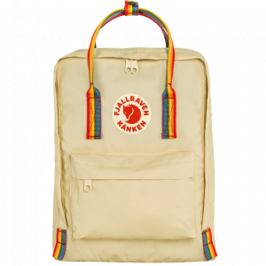 FJALLRAVEN Plecak KANKEN RAINBOW Light Oak-Rainbow Pattern