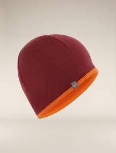 ICEBREAKER Czapka Unisex Pocket Hat port/blaze