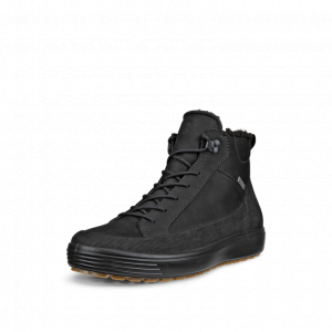 ECCO Buty męskie Soft 7 Tred GORE-TEX Boot M black/black-42