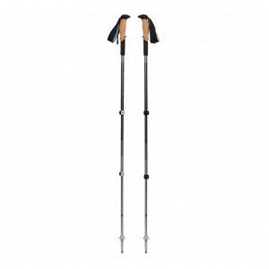 BLACK DIAMOND Kije trekkingowe Pursuit Shock Trekking Poles steel grey-foam green-S/M