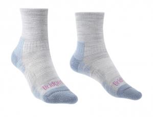 BRIDGEDALE Skarpety damskie HIKE LW PERFORMANCE ¾ CREW WMN ORIGINAL Grey/Smoky Blue-M