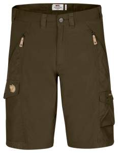 FJALLRAVEN Spodenki męskie ABISKO SHORTS dark olive-54