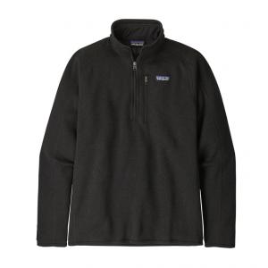 PATAGONIA Bluza polarowa męska BETTER SWEATER 1/4 ZIP FLEECE black-S