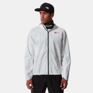 THE NORTH FACE Kurtka biegowa męska PRINTED FIRST DAWN PACKABLE JACKET tnf white trail marker print-S