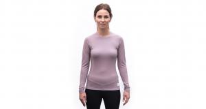 SENSOR Koszulka damska Merino DF Tee LS Wom mystic violet-M