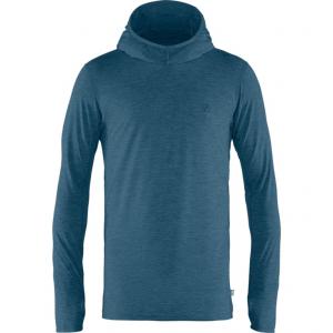 FJALLRAVEN Bluza męska Abisko Sun-hoodie M indigo blue-M