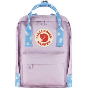 FJALLRAVEN Plecak miejski Kanken Mini pastel lavender-confetti pattern